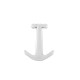 Zamak Bead Anchor 13x7mm Ø1.2mm