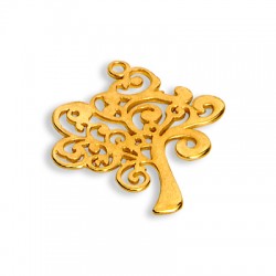 Ciondolo in Metallo Zama Albero della Vita 38mm