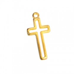 Zamak Pendant Cross 11x21mm