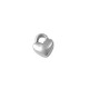Zamak Charm Heart 6x5mm