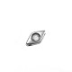 Connettore in Metallo Zama Ovale 7x12mm con Base per SS16 (Ø1.2mm)