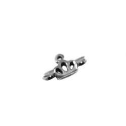 Intercalaire couronne en Métal/Zamak 8x7mm