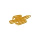 Colgante de Metal Zamak Cactus 19x30mm