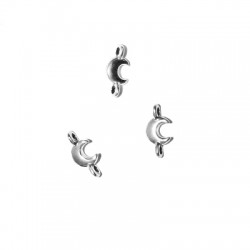 Conector de Metal Zamak Media Luna 7mm