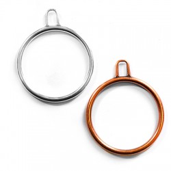 Pendentif Cercle en Zamak 47 mm