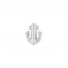999° Silver Antique Plated/ 5µm
