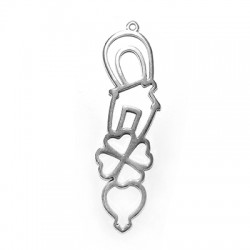 Pendentif en Zamak Symboles 21 x 72 mm