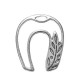 Colgante de Metal Zamak Herradura 43x51mm