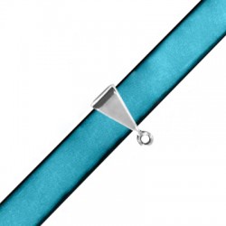 Portacolgante de Metal Zamak Triangular (Ø 10.2x2.2mm)