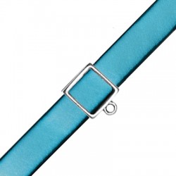 Pasador de Metal Zamak Cuadrado con Anillito (Ø 10.2x2.2mm)