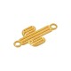 Zamak Connector Cactus 13x19mm