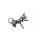 Zamak Pendant Leopard 25x28mm