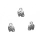 Colgante de Metal Zamak Elefantito 9mm