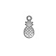 Charm Ananas en Zamak 9 x 16 mm