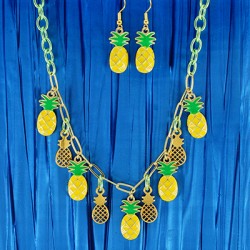 Charm Ananas en Zamak 9 x 16 mm
