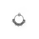 Colganre de Metal Zamak Étnico 23x24mm