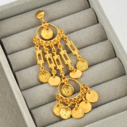 Pendentif Zamak Lustre Ethnique 23 x 24 mm