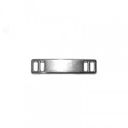 Conector de Metal Zamak Chapa Lisa 8x36mm (Ø5.2x2.2mm)