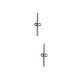 Barre en Zamak avec 2 Boucles 23 mm