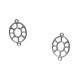 Zamak Connector Oval 15x18mm