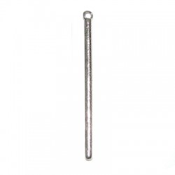 Pendentif en Zamak en Forme de Bâton 3 x 50 mm