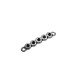 Connecteur en Zamak 24 x 5 mm pour PP18