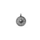 Zamak Charm North Star Round 12mm