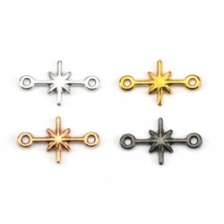 Connecteur en Zamak Étoile 10 x 12 mm