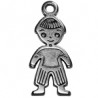 999° Silver Antique Plated/ 5µm