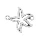 Zamak Connector Starfish 16x15mm