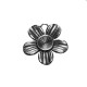 Colgante de Metal Zamak Flor 35mm