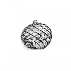 Colgante de Metal Zamak Mariposas 25mm