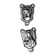 Colgante de Metal Zamak Virgen 10x14mm