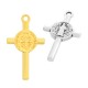 Colgante de Metal Zamak Cruz Jesús 13x20mm