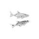 Zamak Connector Shark 31x13mm