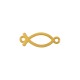 Zamak Connector Fish 22x8mm