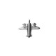 Colgante de Metal Zamak Avión 24x21mm