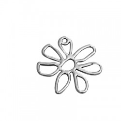 Ciondolo in Metallo Zama Fiore 26x25mm