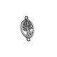 Connettore in Metallo Zama Albero della Vita 14x18mm