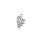 Breloque Coquillage en Zamak 13 x 15 mm