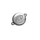 Connecteur rond en Zamak 16 mm