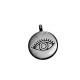 Charm œil rond en Zamak 20 mm