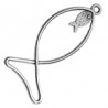 999° Silver Antique Plated/ 5µm