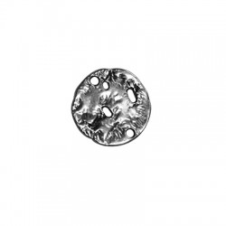 Connecteur rond en Zamak avec Trous 21 mm
