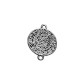 Connecteur rond en Zamak 20 mm