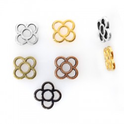 Conector de Metal Zamak Flor de Barcelona (Panot) 12mm