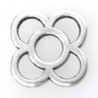 999° Silver Antique Plated/ 5µm