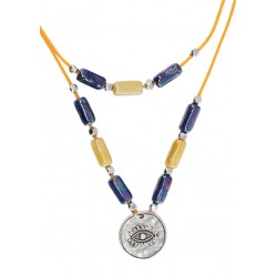 Pendentif rond en Zamak avec Œillet 28 mm
