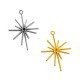 Zamak Pendant North Star with PP24 Setting 31x38mm