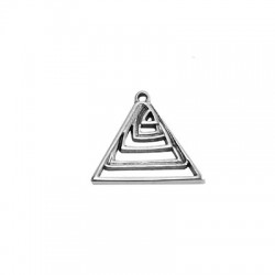 Pendentif en Zamak Triangle 25 x 19 mm